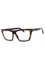 052 - dark havana/clear/blue-light block lens