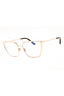 028 - shiny rose gold/Clear/Blue-light block lens