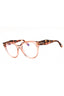072 - shiny pink/clear/blue-light block lens