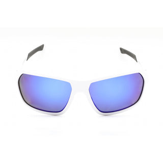 Under Armour UA RECON Sunglasses Matte White / Grey Blue Unisex-AmbrogioShoes