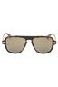 12524T - DARK HAVANA / dark grey mirror gold
