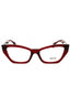 5512 - TRANSPARENT BORDEAUX/clear demo lens