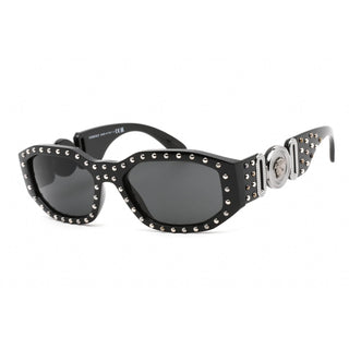 Versace 0VE4361 Sunglasses Black / Dark Grey Unisex-AmbrogioShoes