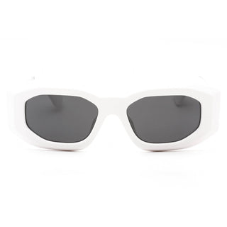Versace 0VE4425U Sunglasses White/Dark Grey Women's-AmbrogioShoes