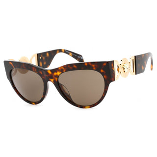 Versace 0VE4440U Sunglasses Dark Havana / Brown-AmbrogioShoes