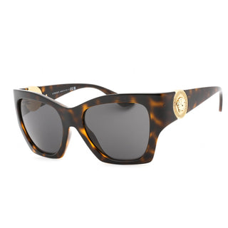 Versace 0VE4452 Sunglasses Dark Havana / Dark Grey-AmbrogioShoes