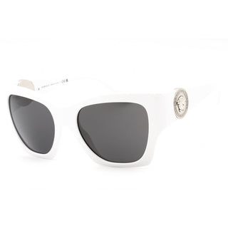 Versace 0VE4452 Sunglasses White / Dark Grey-AmbrogioShoes