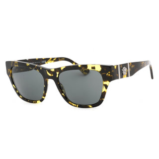 Versace 0VE4457 Sunglasses Yellow Spotted Havana / Dark grey-AmbrogioShoes