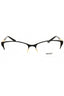 1342 - Gold / clear demo lens