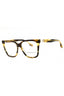 318 - STRIPED KHAKI/Clear demo lens