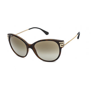 Versace VE4316B Sunglasses Brown / Brown Gradient Women's