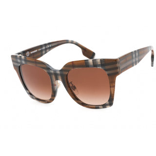 Burberry 0BE4364F Sunglasses Check Brown/Brown Gradient-AmbrogioShoes