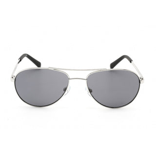 Calvin Klein Retail R165S Sunglasses SILVER / Grey-AmbrogioShoes
