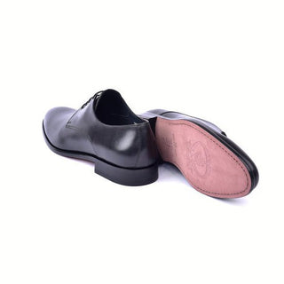 Corrente C00103-6806 Men's Shoes Black Calf-Skin Leather Derby Oxfords (CRT1492)-AmbrogioShoes