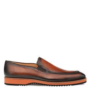 Mezlan Prego 20963 Men's Shoes Cognac Deer-Skin Leather Loafers (MZ3647)-AmbrogioShoes