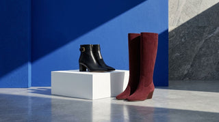 Designer boots for petite women in winter