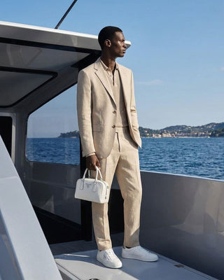 Prada sneakers for men's weekend rotation