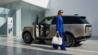 Designer handbags for the school drop-off run