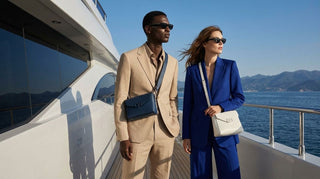 Designer crossbody bags for international travel