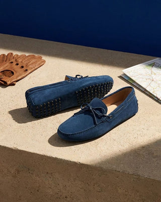 Tod's Gommini driving loafers for road trip essentials