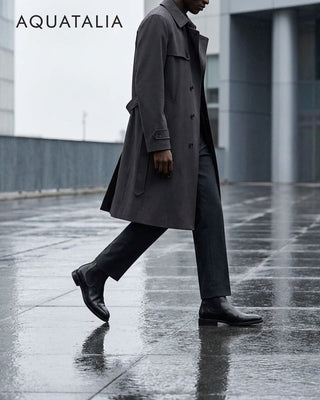 Aquatalia boots for rainy city commutes