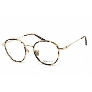 Calvin Klein CK18110A Eyeglasses Khaki Tortoise / Clear Lens Women's