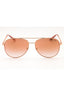11086F - Rose Gold / Pink Gradient Mirror Pink
