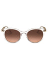 301513 - Clear / Pink Gradient Dark Brown