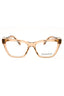 1063 - Transparent Beige Brown/clear demo lens