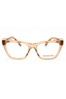 1063 - Transparent Beige Brown/clear demo lens