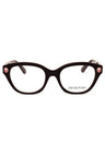 1044 - Burgundy/clear demo lens