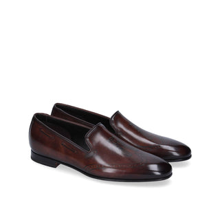 Franceschetti Roberto Men's Shoes Calf-Skin Leather Slipper Loafers (FCCT1072)