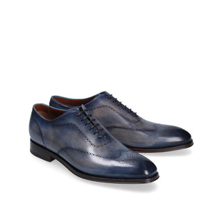 Franceschetti "Venice In Love" Men's Shoes Calf-Skin Leather Classic Oxfords (FCCT1067)