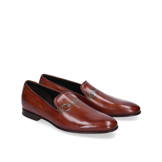 Franceschetti Audrey Men's Shoes Calf-Skin Leather Slipper Loafers (FCCT1074)