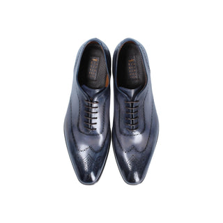 Franceschetti "Venice In Love" Men's Shoes Calf-Skin Leather Classic Oxfords (FCCT1067)