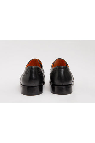 Vinci Neiva Leather Derby - Black & White