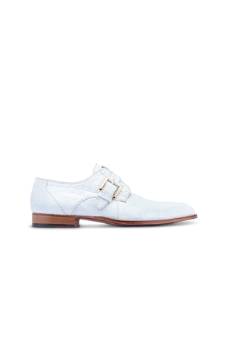 Mauri 4853 Deacon Alligator Skin Monk-Straps (MA5384)