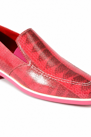 Fennix Daniel Genuine Eel-Skin Slip-on Loafers (FXS2600)