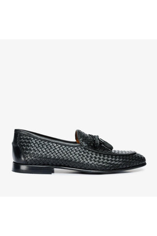 Vinci Mclean Leather Loafer - Black