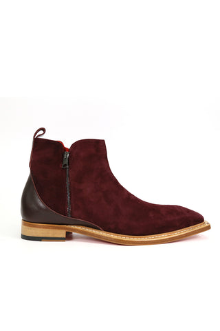Emilio Franco Cesare Suede Zipper Boot