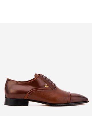 Vinci Rockwell Leather Oxford - Tan