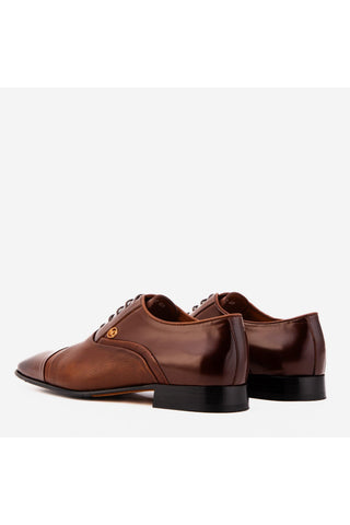 Vinci Rockwell Leather Oxford - Tan