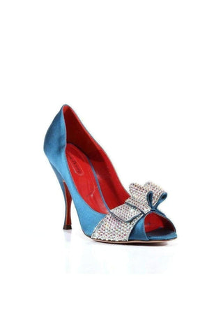 Cesare Paciotti Satin with Crystals Pumps (CPWCRY433)