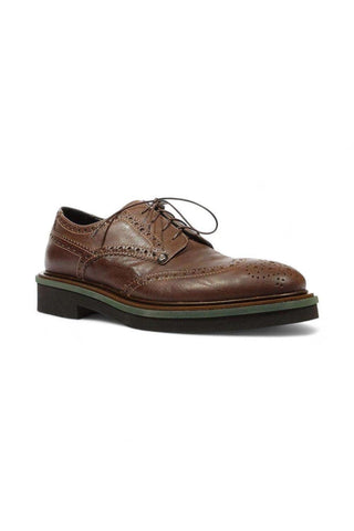 Cesare Paciotti Luxury Italian Men's 308 Madison China T Moro Brown Oxfords (CPM5307)