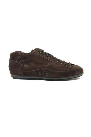 Prada Men's Brown Color Suede Sports Designer Shoes 2T1559 (PRM14)