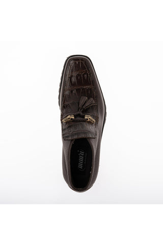 3045/5 Leather & Crocodile Boot-Dellamoda