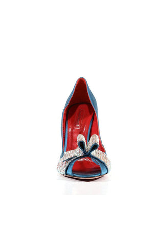 Cesare Paciotti Satin with Crystals Pumps (CPWCRY433)