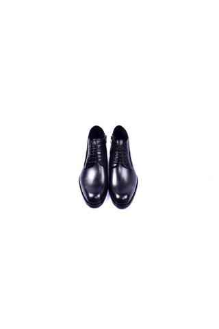 5220 Leather Boot - Black-Dellamoda