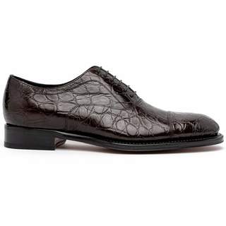 Caporicci 5950 Alligator Oxford Brown