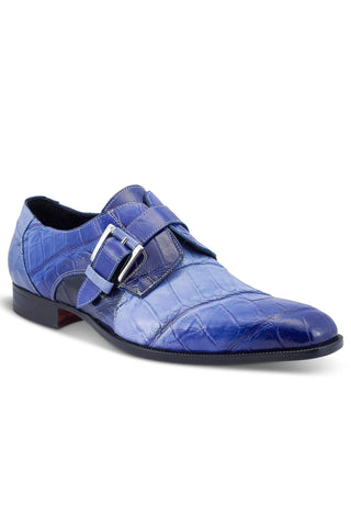 Mauri 4853 Deacon Alligator Skin Monk-Straps (MA5384)